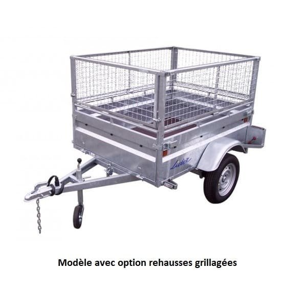 Remorque bagagère 32350 Lider 318 x 184 cm - PTAC 500 kg – Image 3