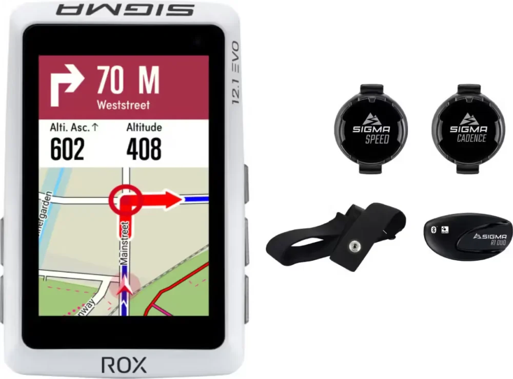 Compteur GPS Sigma Rox 12.1 Evo Pack Capteurs