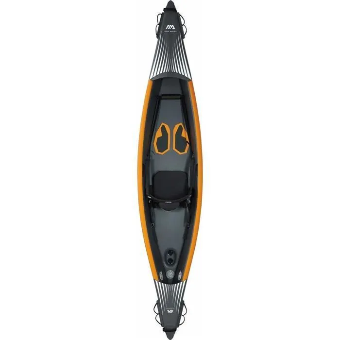 Kayak Gonflable 1 place AQUA MARINA Tomahawk AIR-K 375 Blanc Adulte