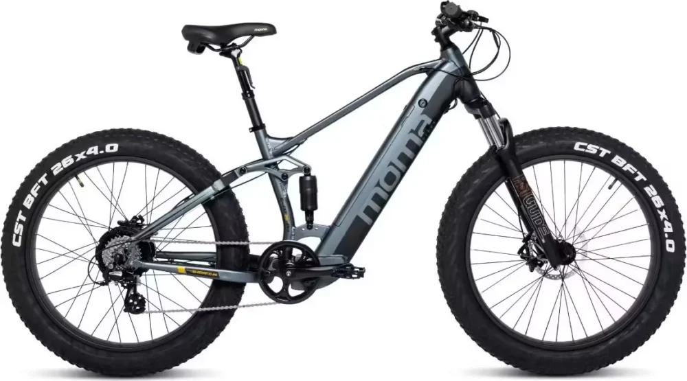 Moma Bikes VTT FATBIKE 26 PRO Equipped Full SHIMANO