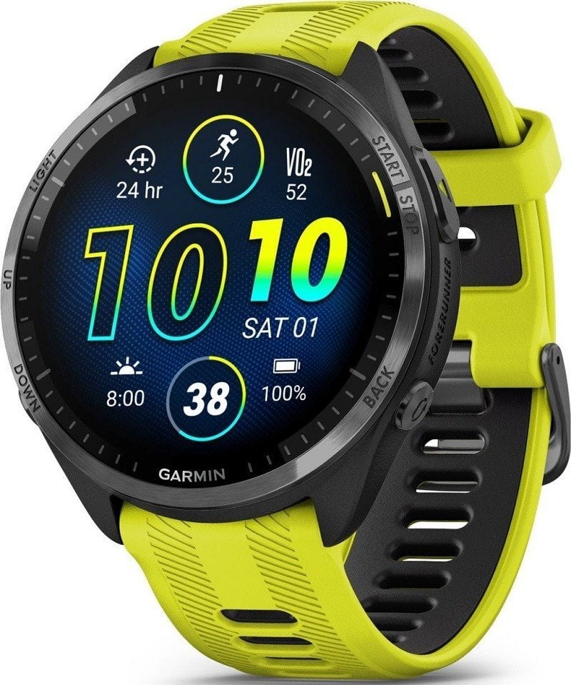 Montre GPS Garmin Forerunner 965 Noir Jaune Vif