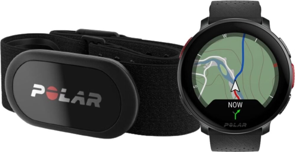 Montre GPS Polar Vantage V3 Noir + Ceinture Cardiaque H10