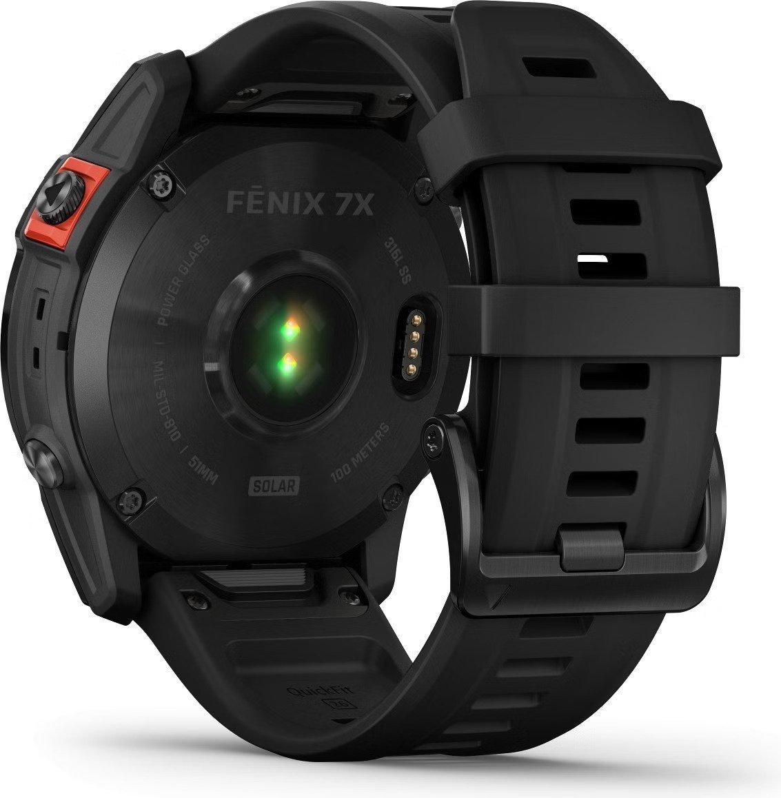 Montre de Sport Garmin Fenix 7X Solar Noir – Image 2