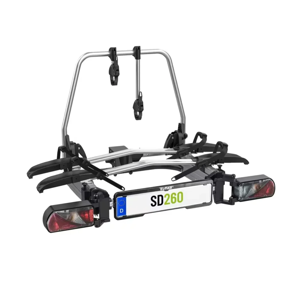 PORTE-VÉLOS 2 VÉLOS SPÉCIAL PORTES BATTANTES FOURGON SD260 - EUFAB