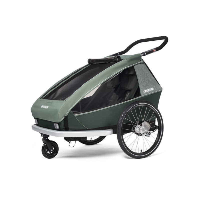 Poussette velo remorque Kid Vaaya 2 Croozer pour deux enfants