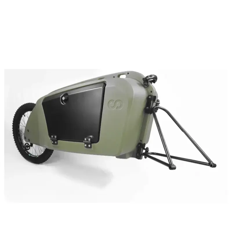 Remorque vélo pour chiens​ sur tige de selle Kern SolarMoov