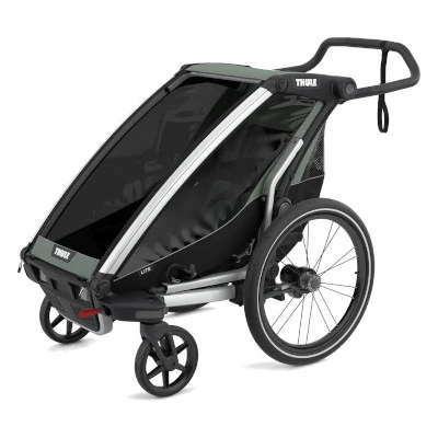 Thule Chariot Lite 1 - Remorque Vélo pour 1 Enfant - agave